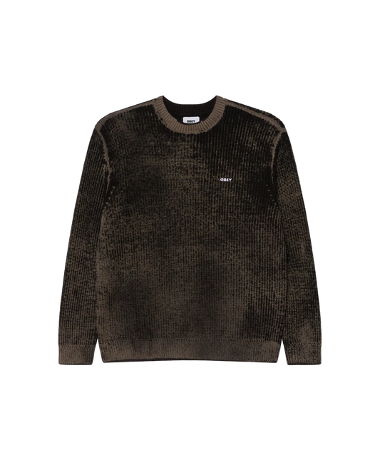 OBEY - SPRAY EFFECT SWEATER