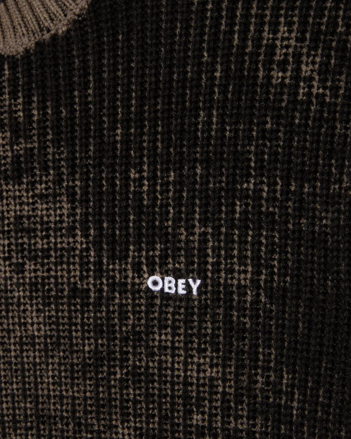 OBEY - SPRAY EFFECT SWEATER