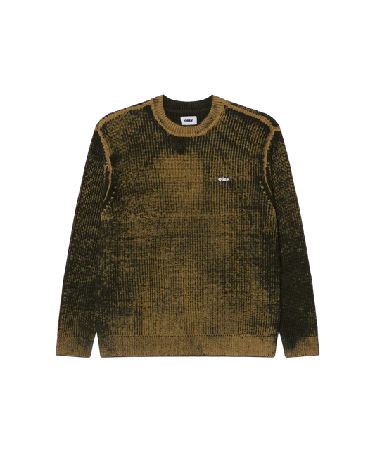 OBEY - SPRAY EFFECT SWEATER