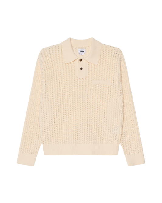 OBEY - DUANE POLO SWEATER
