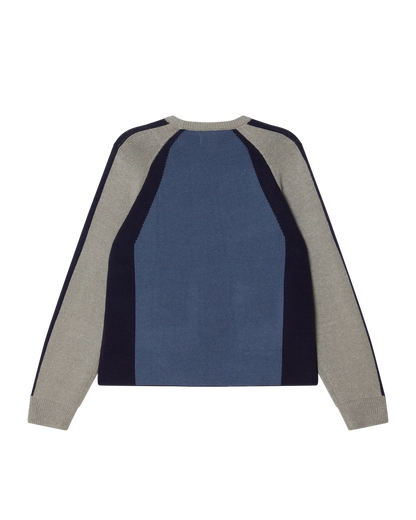 OBEY - RAGLAN CREW NECK SWEATER