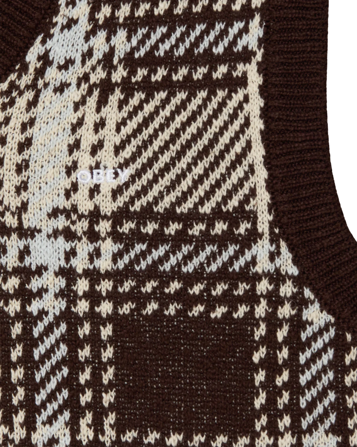 OBEY - AVON PLAID VEST