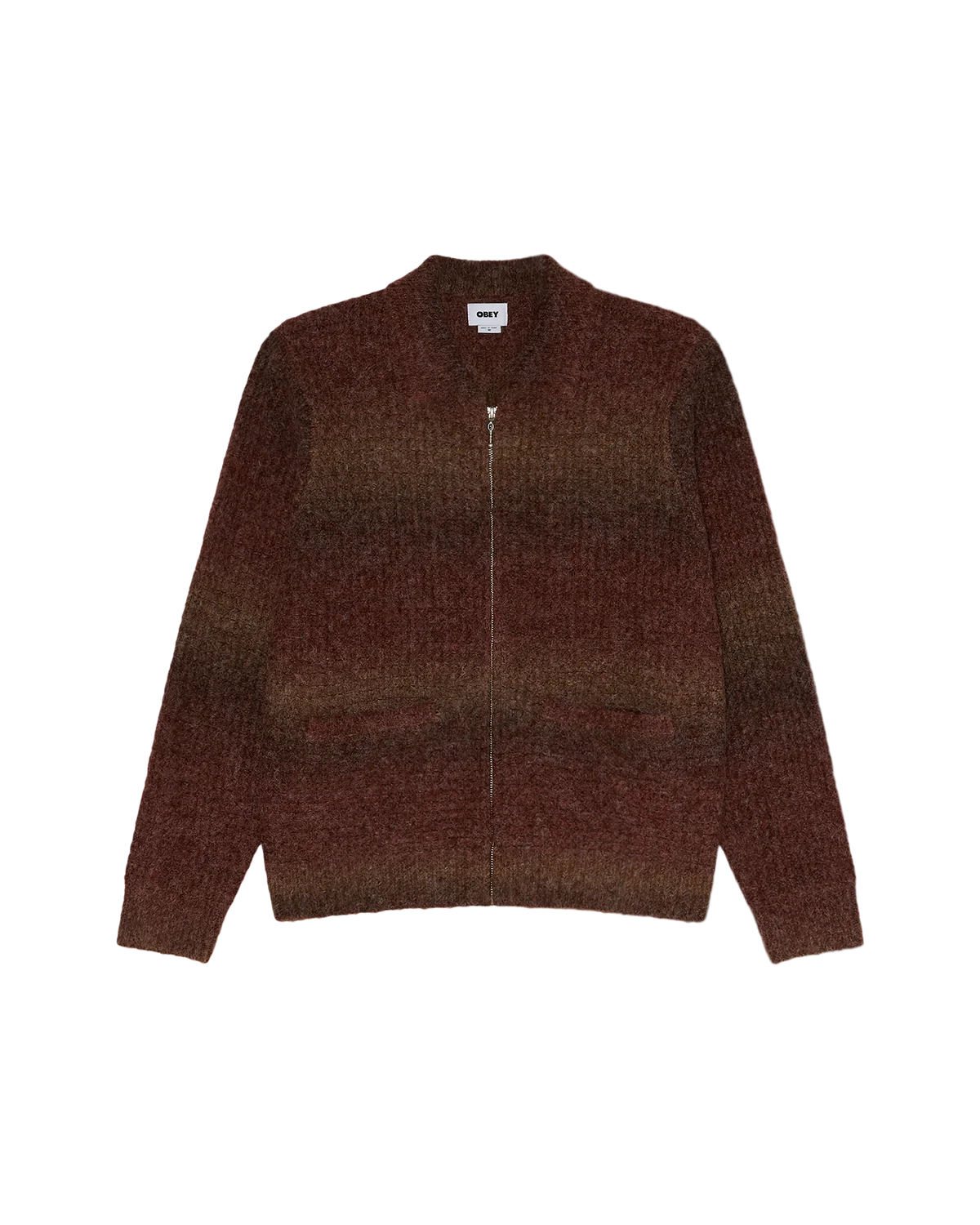 OBEY - ANTON GRADIENT CARDIGAN