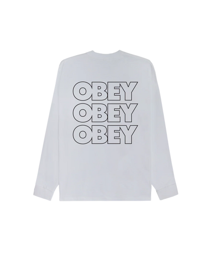 OBEY - TREBLE CLASSIC LS T-SHIRT