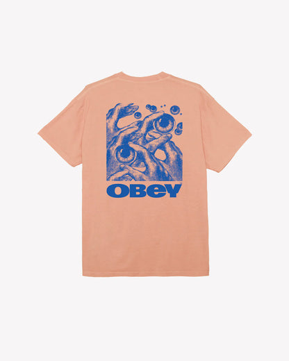OBEY - EYES IN MY HEAD PIGMENT T-SHIRT