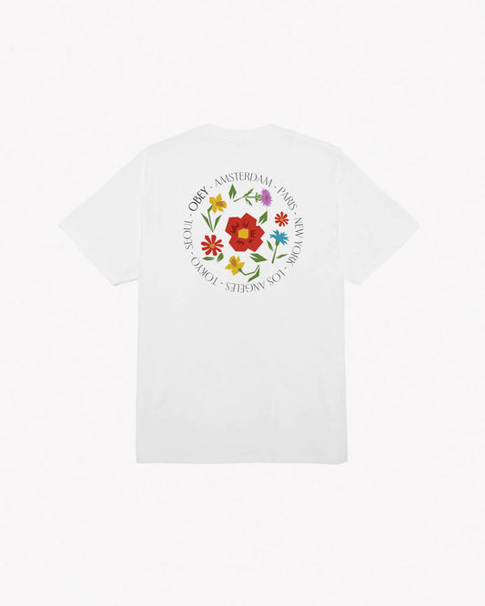 OBEY - CITY FLOWERS T-SHIRT