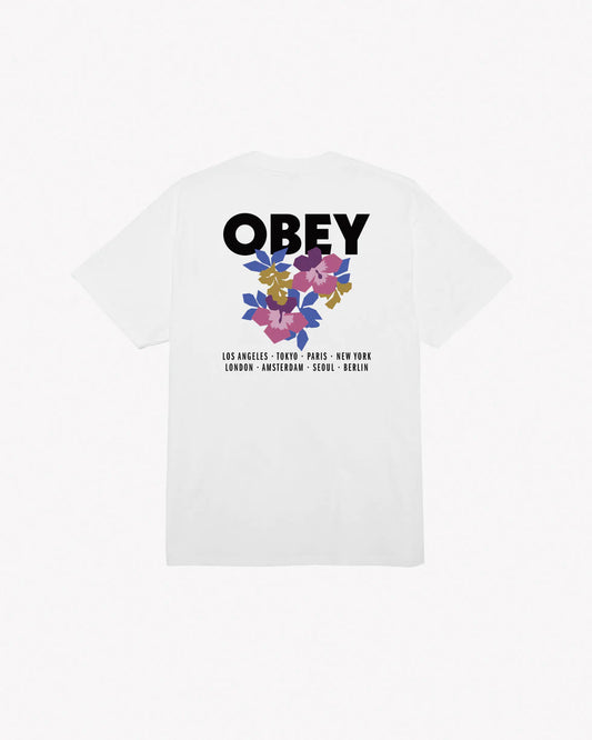 OBEY - FLORAL GARDEN CLASSIC T-SHIRT