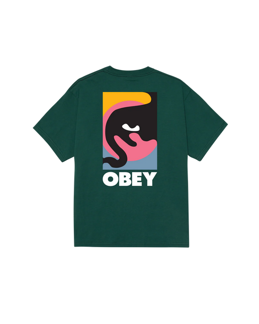 OBEY - QUARTER ICON CLASSIC T-SHIRT