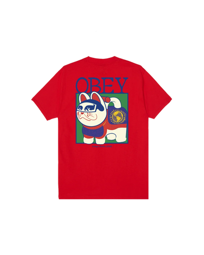 OBEY - LUCKY CAT CLASSIC T-SHIRT