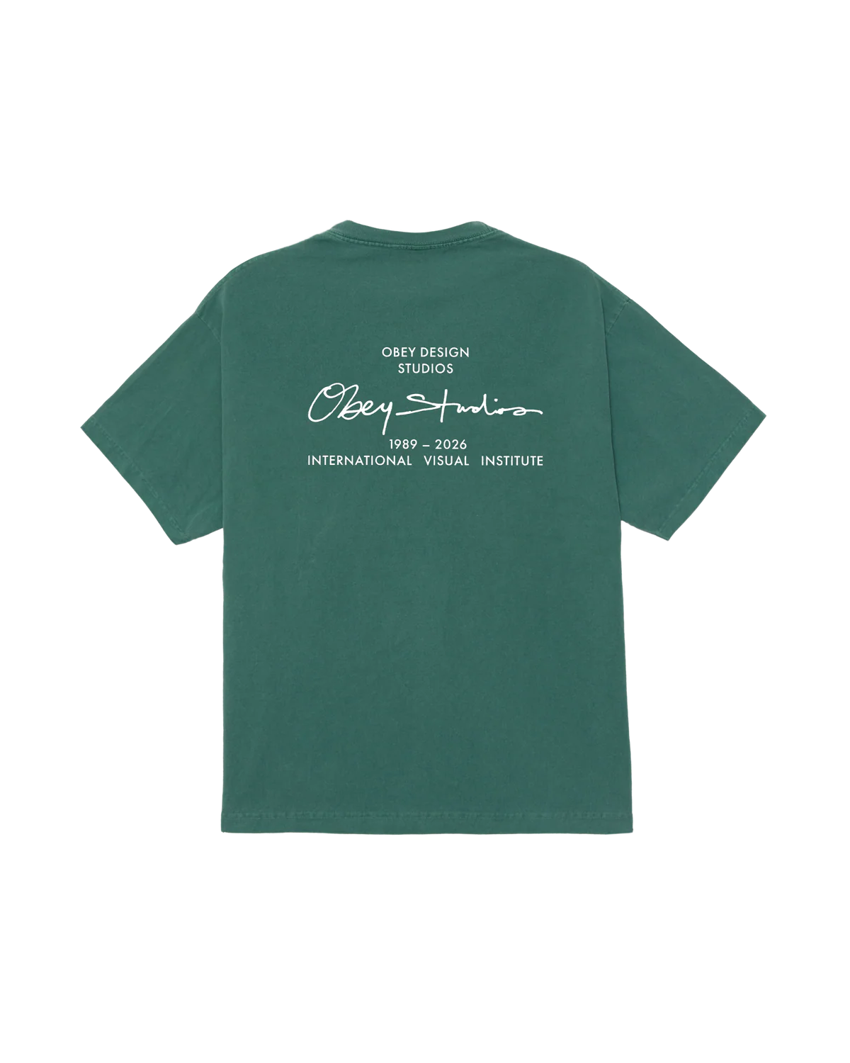 OBEY - INSTITUTE PIGMENT T-SHIRT