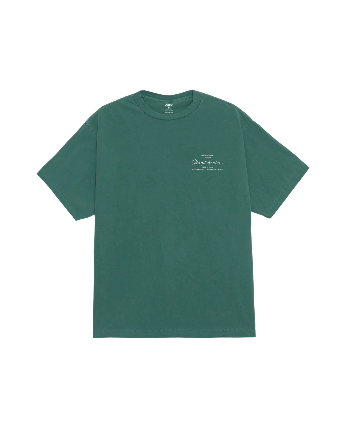 OBEY - INSTITUTE PIGMENT T-SHIRT