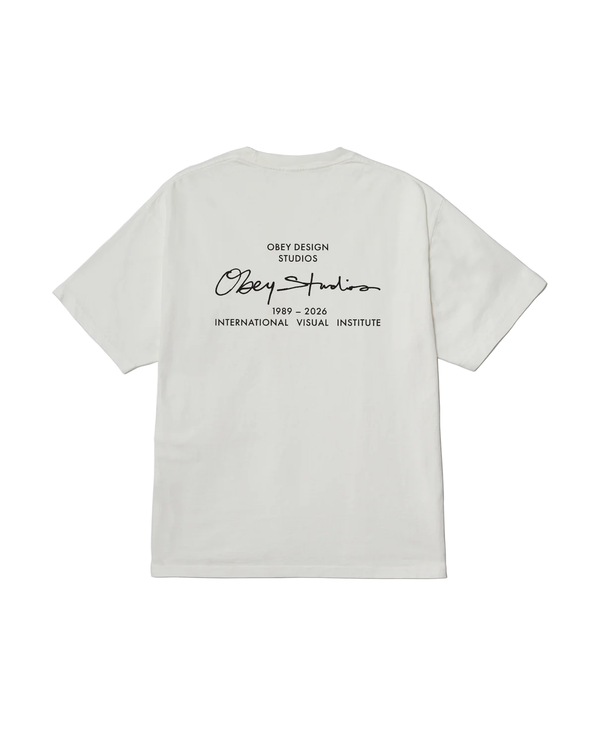 OBEY - INSTITUTE PIGMENT T-SHIRT