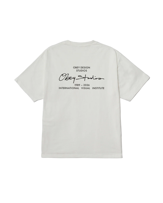 OBEY - INSTITUTE PIGMENT T-SHIRT