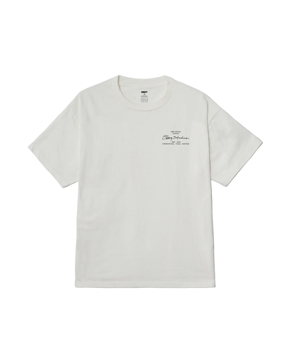 OBEY - INSTITUTE PIGMENT T-SHIRT
