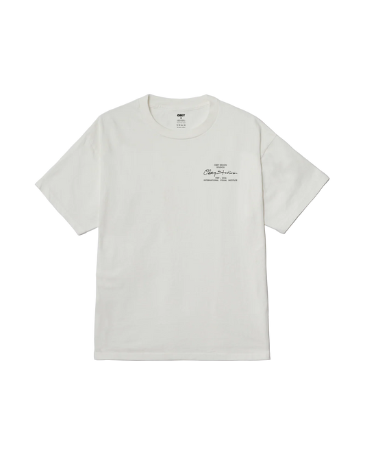 OBEY - INSTITUTE PIGMENT T-SHIRT