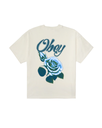 OBEY - AIRBRUSHED ROSE TEE