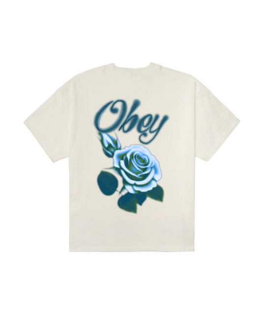 OBEY - AIRBRUSHED ROSE TEE