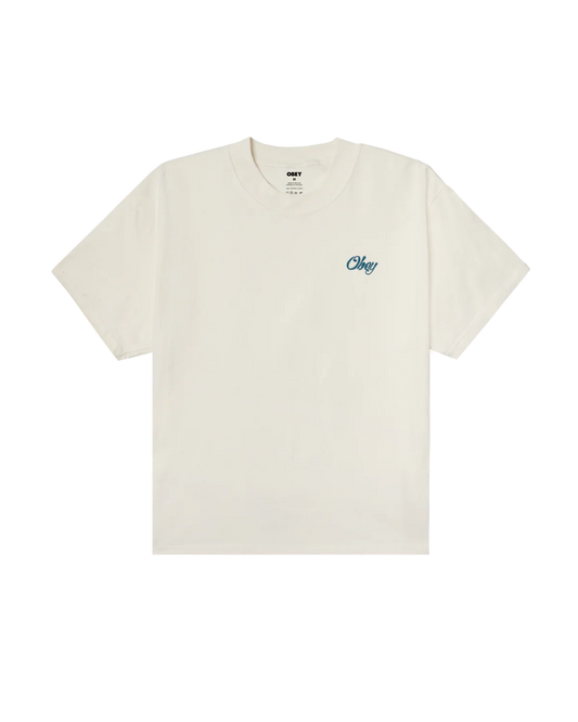 OBEY - AIRBRUSHED ROSE TEE