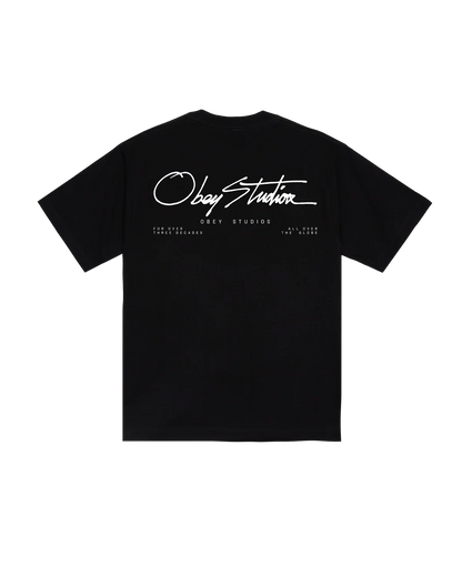 OBEY - STUDIOS 3 DECADES HEAVYWEIGHT T-SHIRT