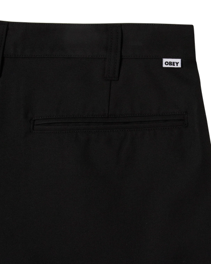 OBEY - DEAN PLEATED SHORT