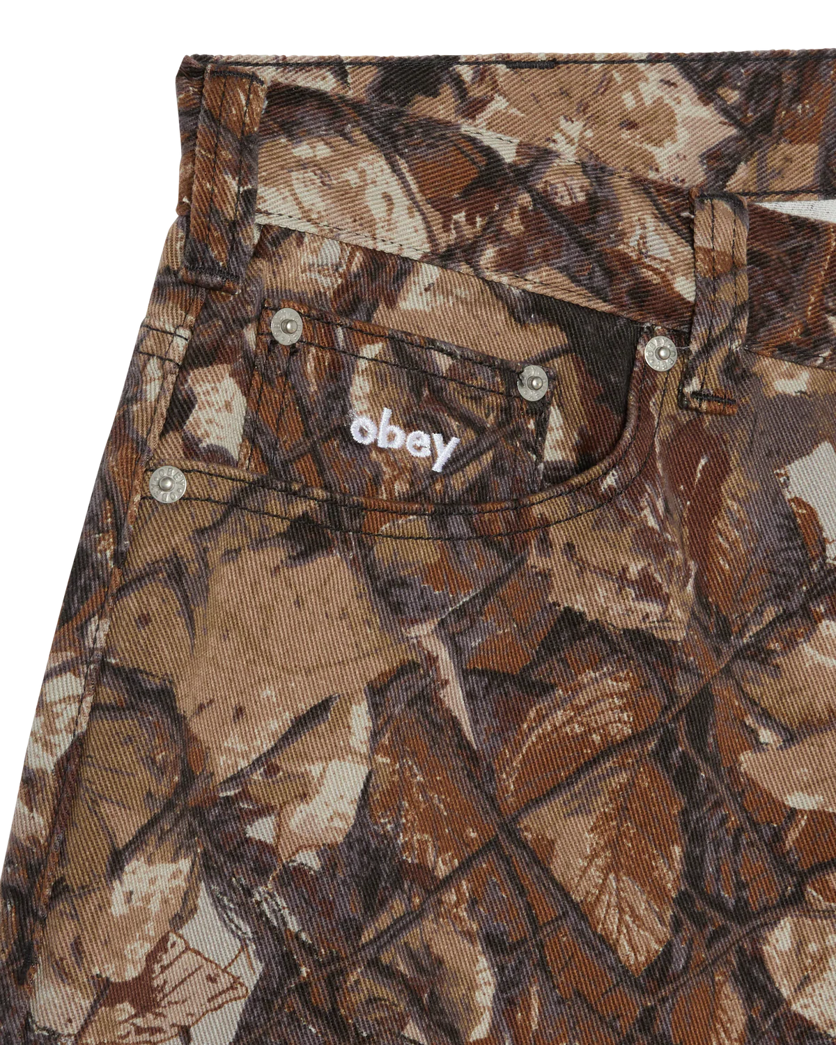 OBEY - BIGWIG BAGGY DENIM SHORT