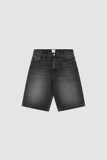 ARTE - ROUND POCKET DENIM SHORTS