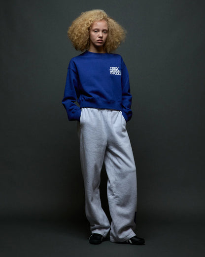 OBEY - OBEY DESIGN STUDIO CROPPED CREWNECK