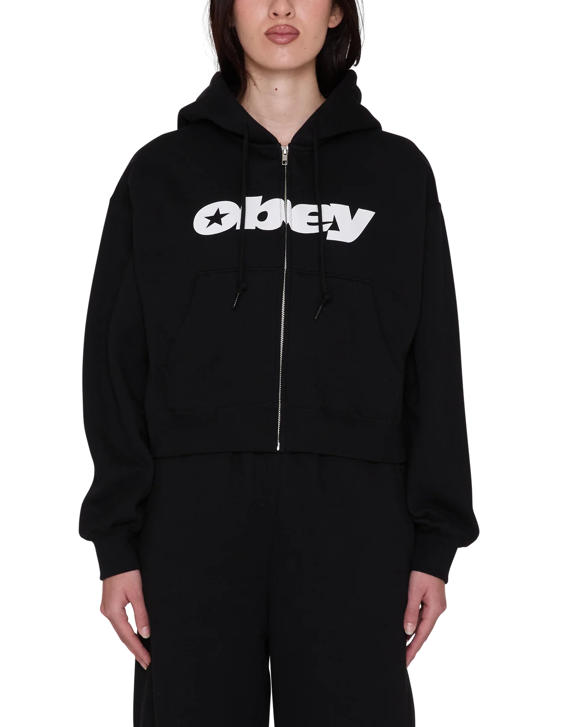 OBEY - SPEED STAR ZIP HOOD