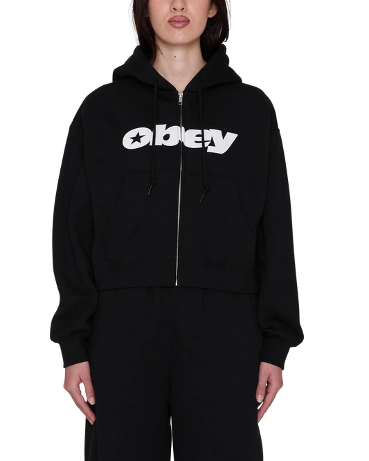 OBEY - SPEED STAR ZIP HOOD