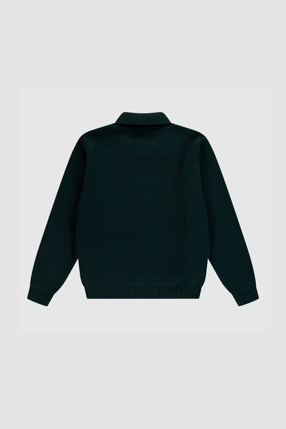 ARTE - CABLE KNIT ZIP CARDIGAN