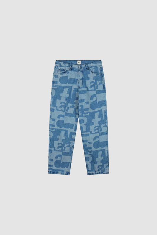 ARTE - DENIM ALLOVER PANT
