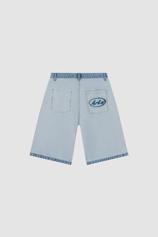ARTE - DENIM INISIDE/OUT SHORTS