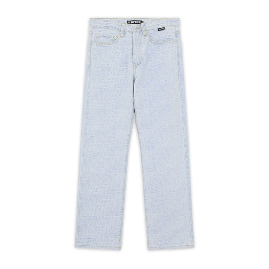 IUTER - JACQUARD LOOSE DENIM