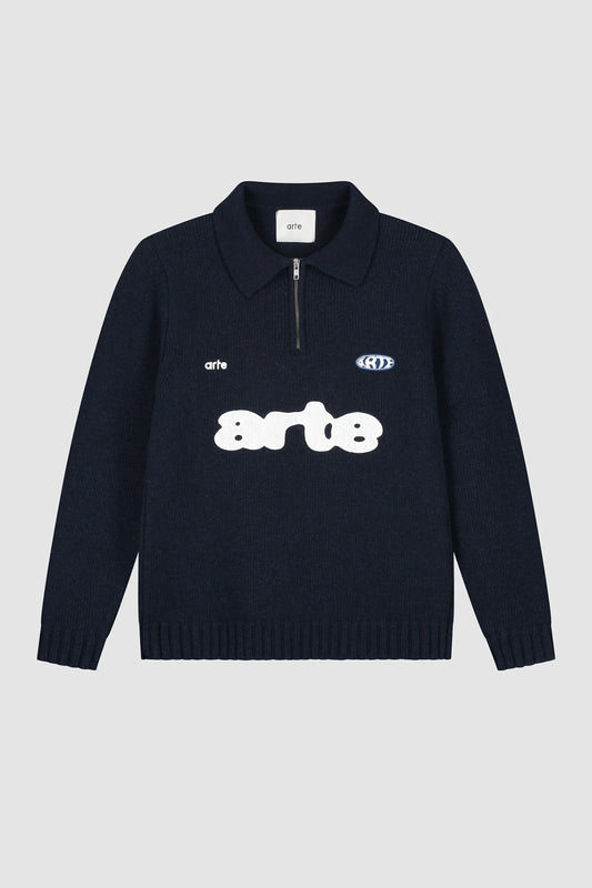 ARTE - POLO SWEATER