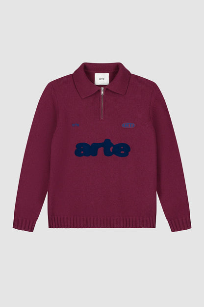 ARTE - POLO SWEATER