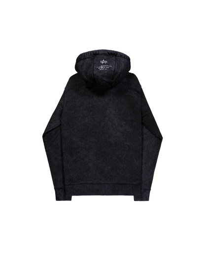 ALPHA INDUSTRIES - ACID LOGO HOODIE