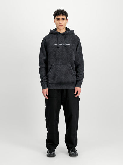 ALPHA INDUSTRIES - ACID LOGO HOODIE