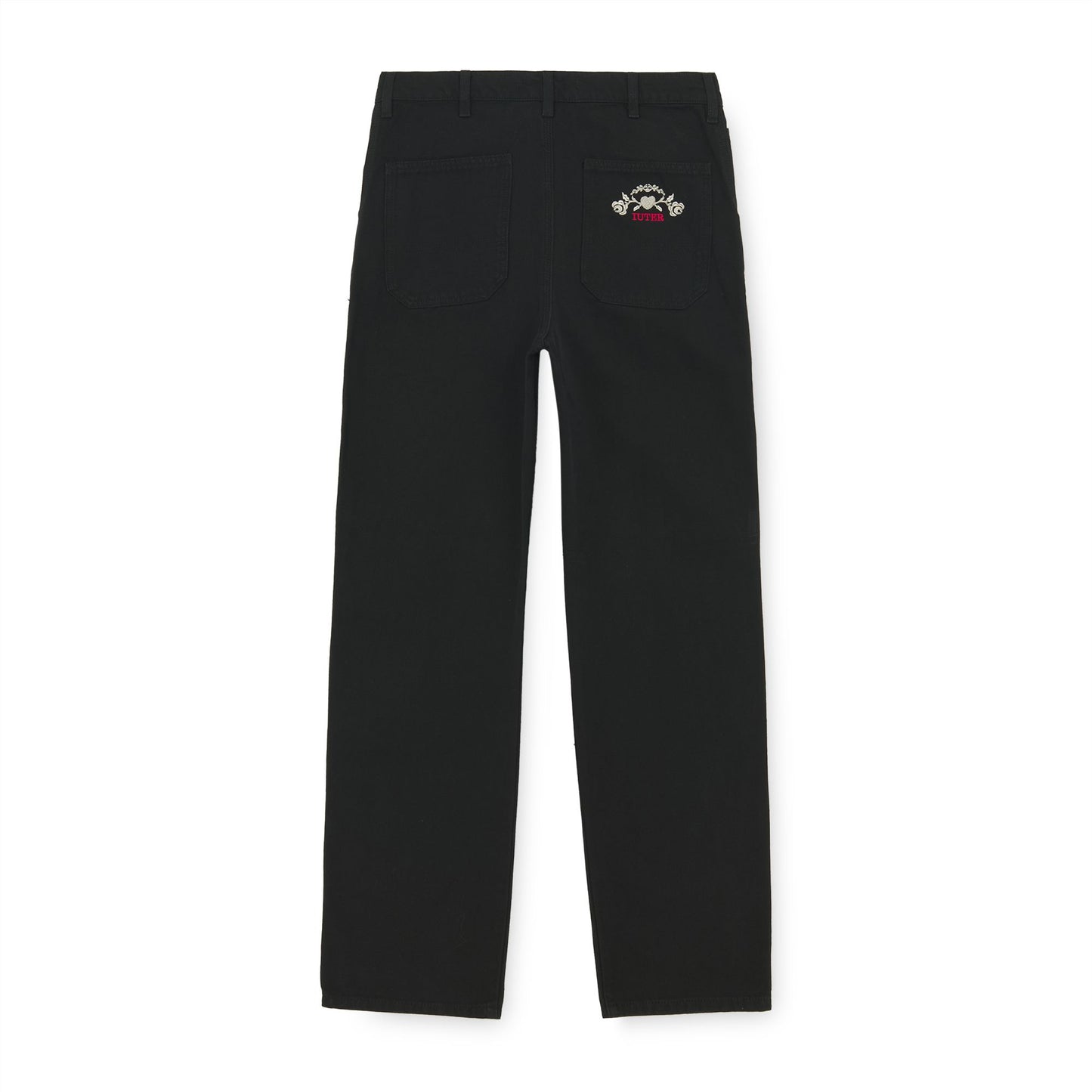 IUTER - FLORAL WORK PANTS