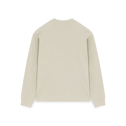 IUTER - LABEL RIBBED LS TEE