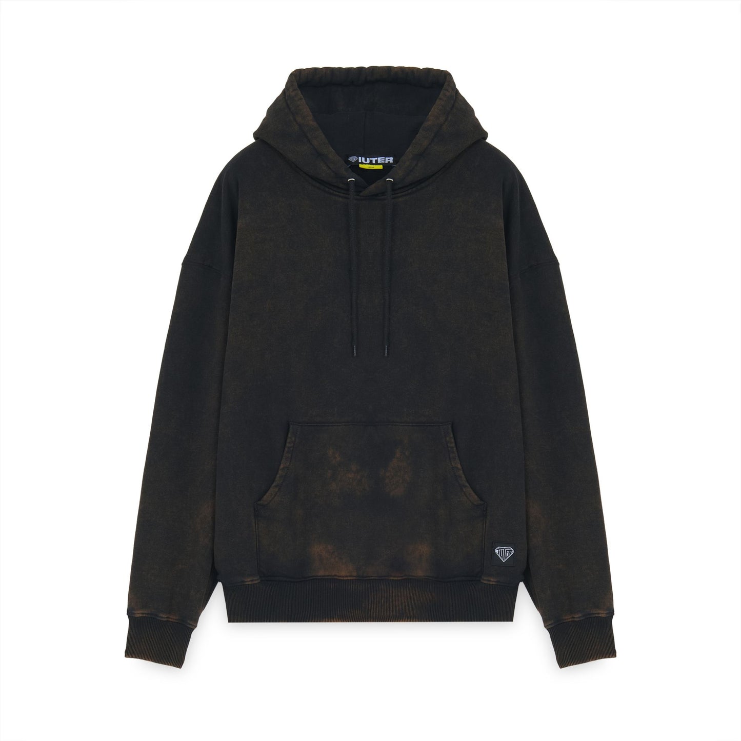 IUTER - LABEL MARBLE HOODIE