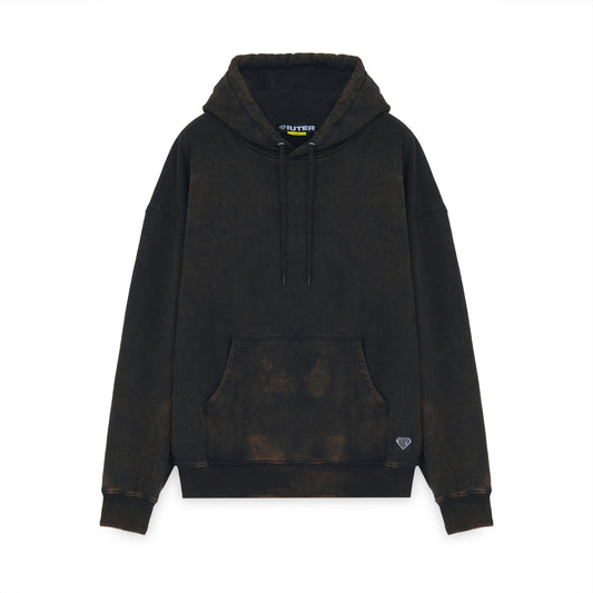 IUTER - LABEL MARBLE HOODIE
