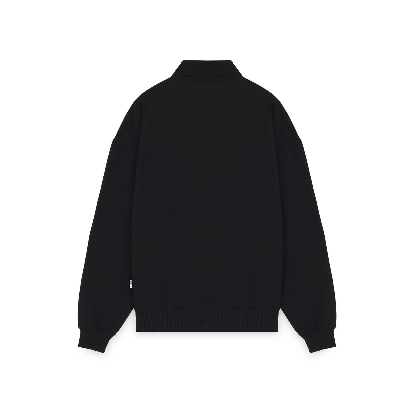 IUTER - HEART LOGO POLO SWEATER