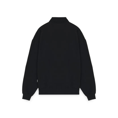 IUTER - HEART LOGO POLO SWEATER