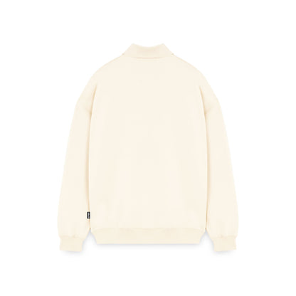 IUTER - HEART LOGO POLO SWEATER