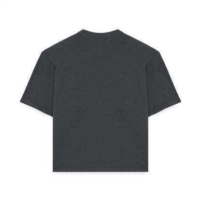 IUTER - LABEL RIBBED TEE