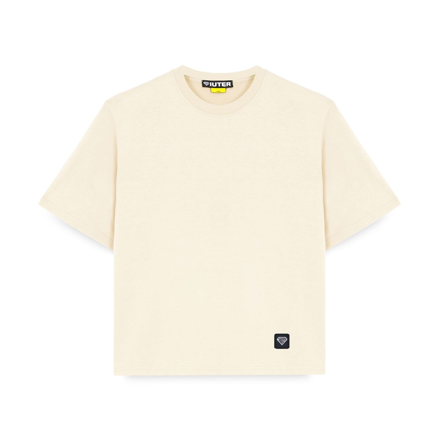 IUTER - LABEL RIBBED TEE