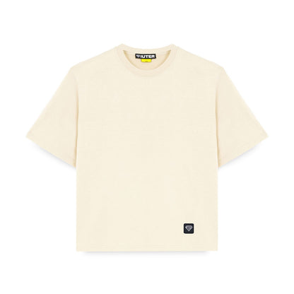IUTER - LABEL RIBBED TEE