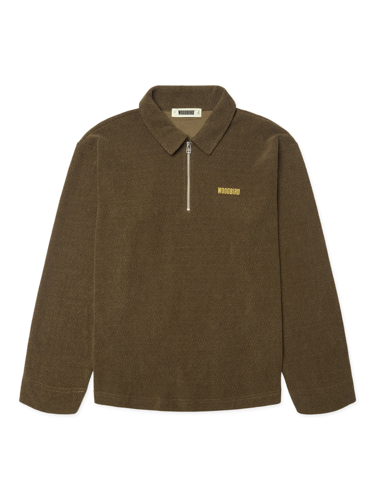 WOODBIRD - WBHIRO LS JIU ZIP POLO