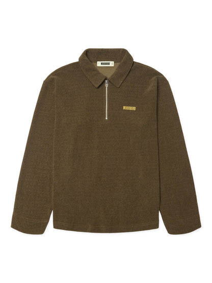 WOODBIRD - WBHIRO LS JIU ZIP POLO