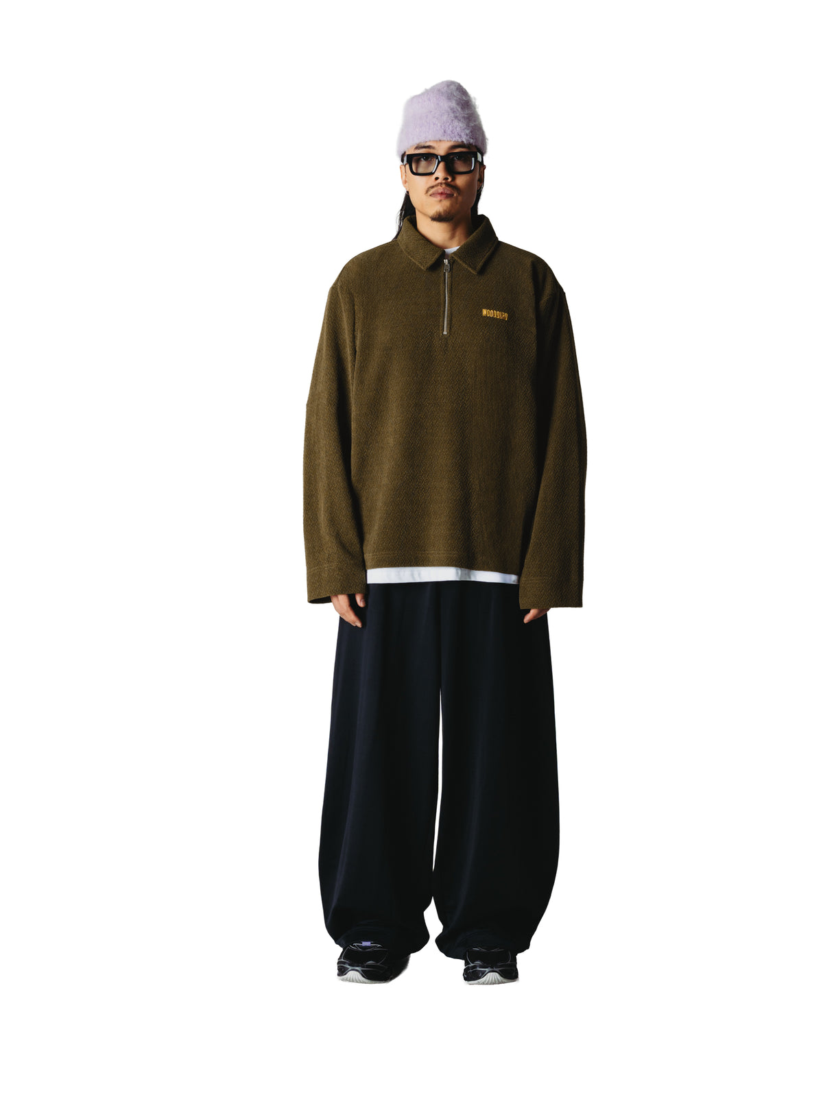 WOODBIRD - WBHIRO LS JIU ZIP POLO